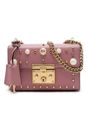 Gucci Small Pearl Studded Leather #330334G84B